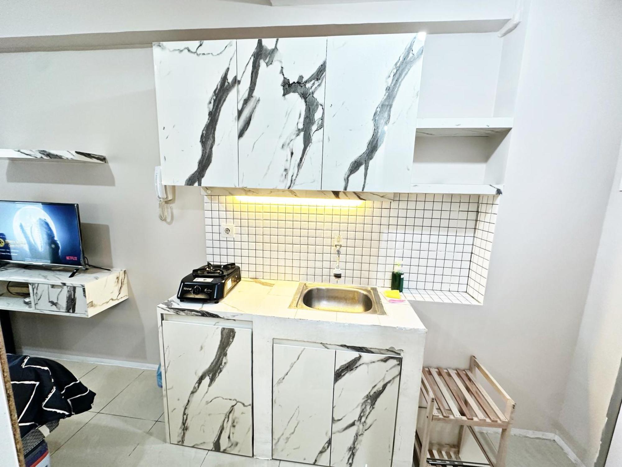 Apartemen Nordic Bedroom Free Netflix At Greenbay Pluit Baywalk